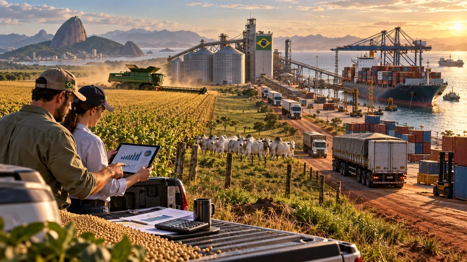 Capa editorial: Brasil amplia papel como fornecedor global de alimentos, mas insumos pressionam margens