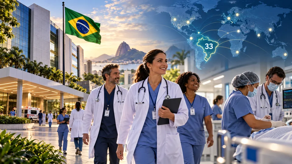 Capa editorial: Brasil aparece com 33 hospitais em ranking internacional