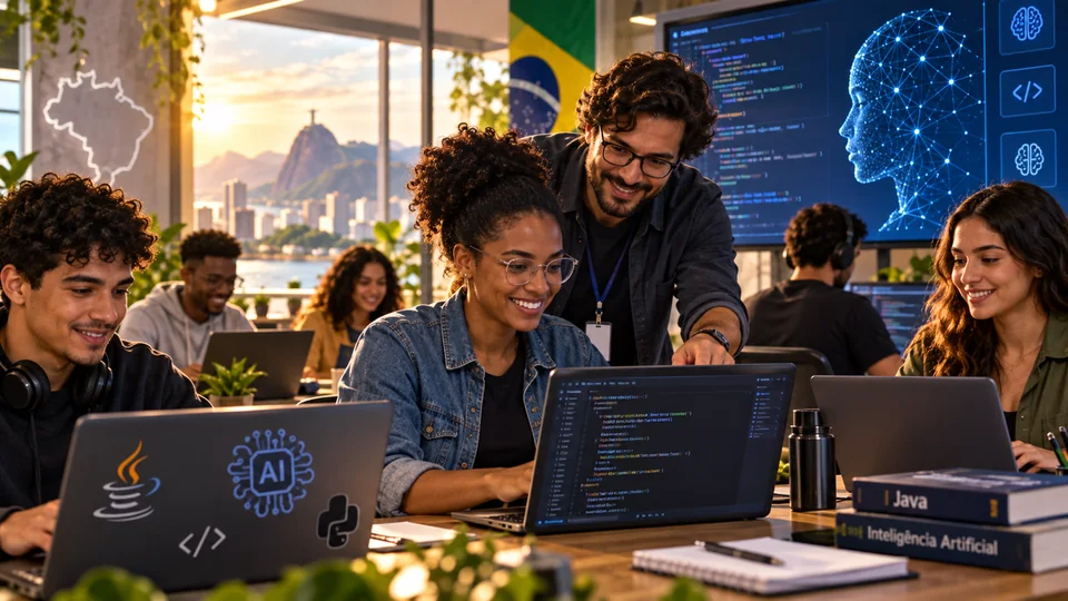 Capa editorial: CI&T e DIO oferecem 5 mil bolsas gratuitas em Java e inteligência artificial
