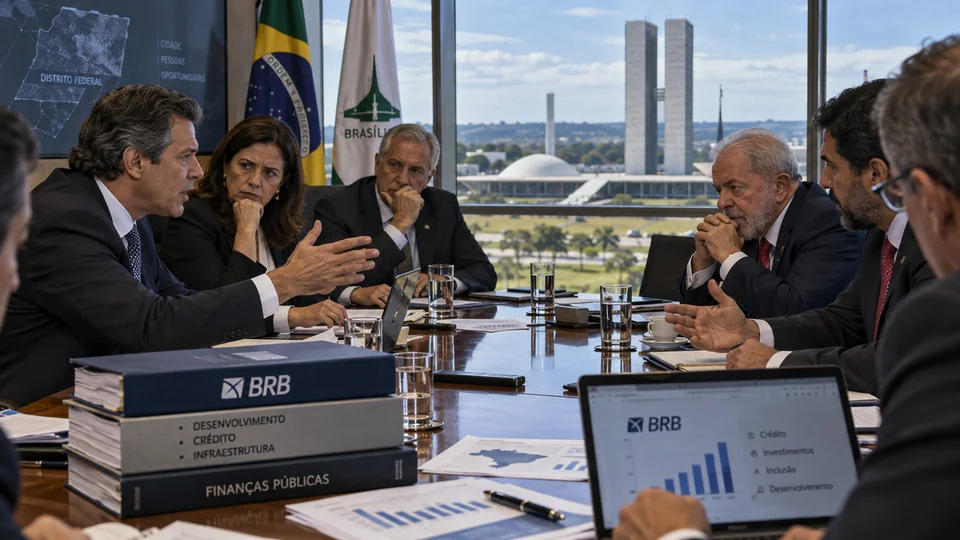 Capa editorial: Debate sobre socorro ao BRB opõe governo do DF e PT